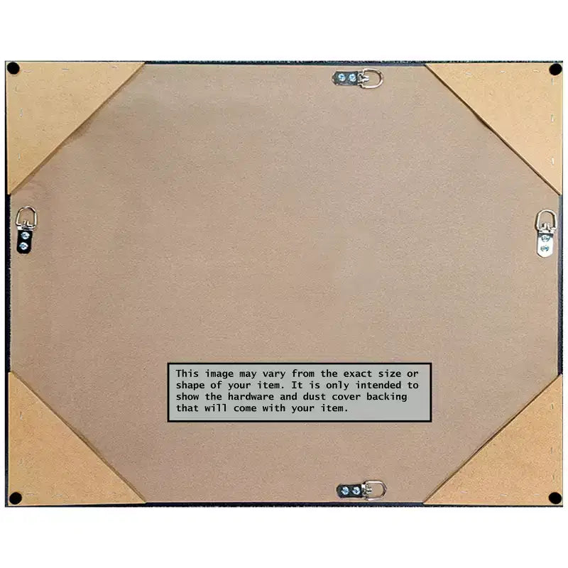 22" x 28" Bark Rustic Char Narrow Framed Wall Mirror Brown
