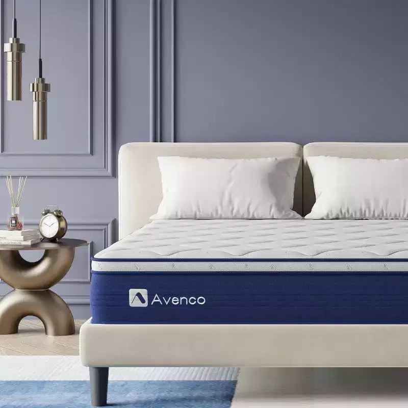 10-in Medium Full Hybrid Memory Foam/Coil Blend Mattress in a Box
