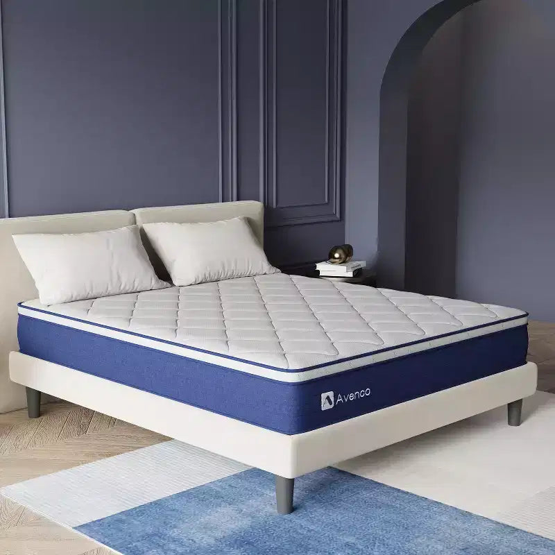 10-in Medium Full Hybrid Memory Foam/Coil Blend Mattress in a Box