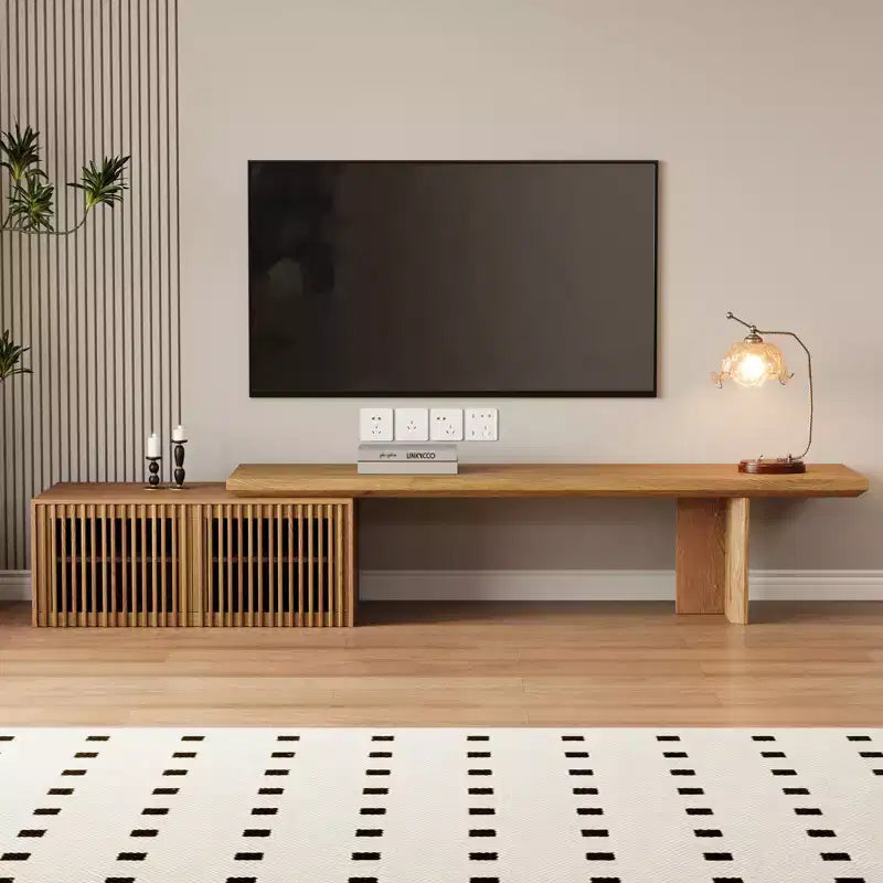 78.7-110Extendable TV Media Console for Up to 55+ Inch,Modern TV Stand,Entertainment Center with Storage