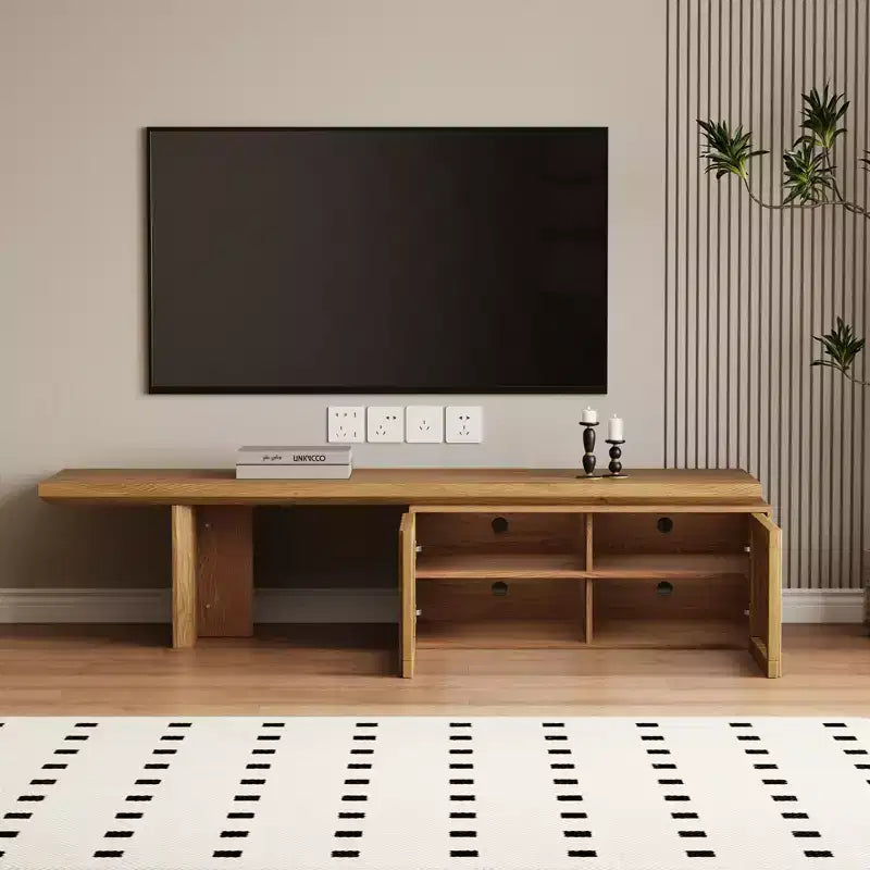 78.7-110Extendable TV Media Console for Up to 55+ Inch,Modern TV Stand,Entertainment Center with Storage