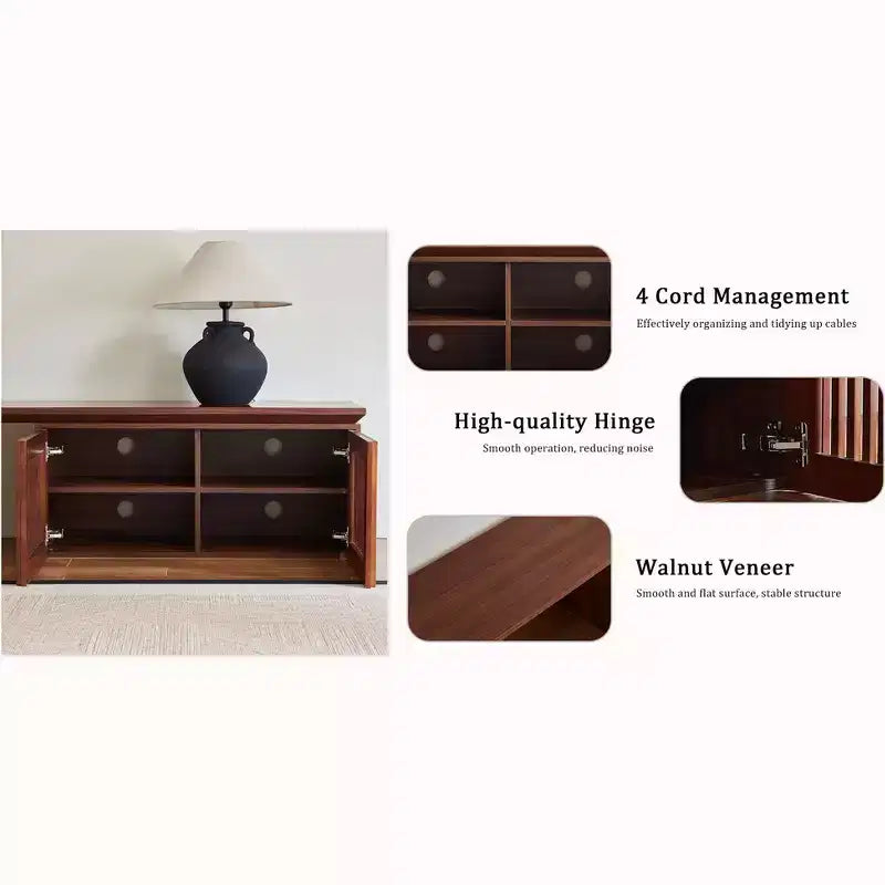 78.7-110Extendable TV Media Console for Up to 55+ Inch,Modern TV Stand,Entertainment Center with Storage