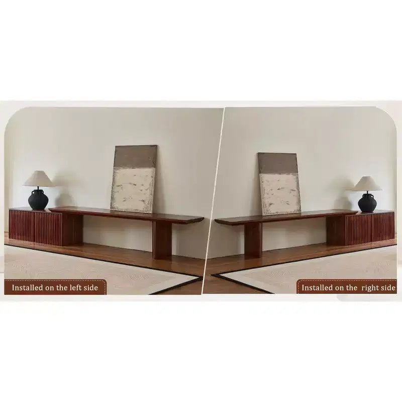 78.7-110Extendable TV Media Console for Up to 55+ Inch,Modern TV Stand,Entertainment Center with Storage