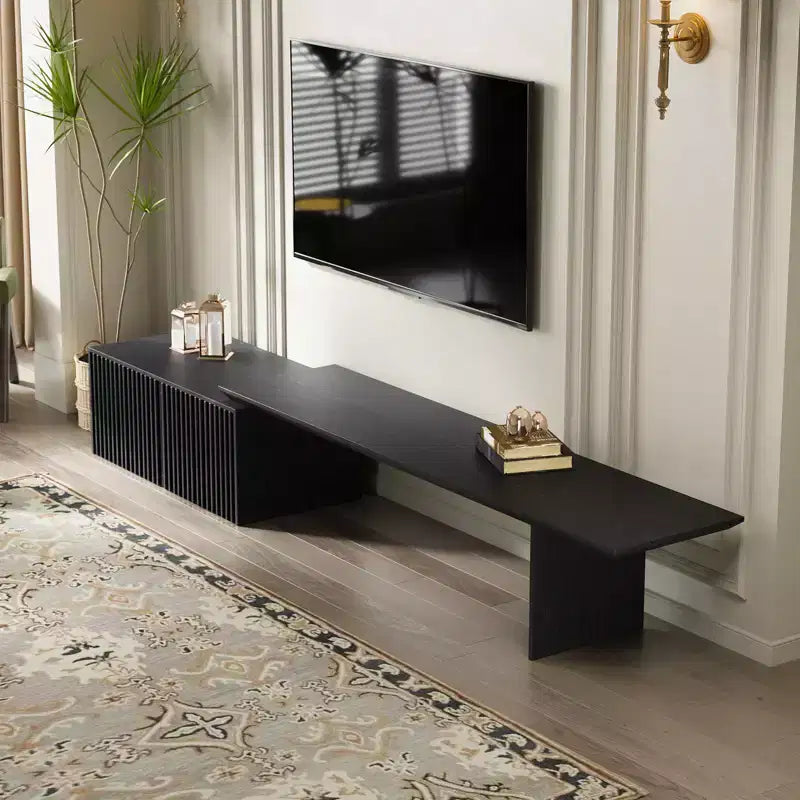 78.7-110Extendable TV Media Console for Up to 55+ Inch,Modern TV Stand,Entertainment Center with Storage