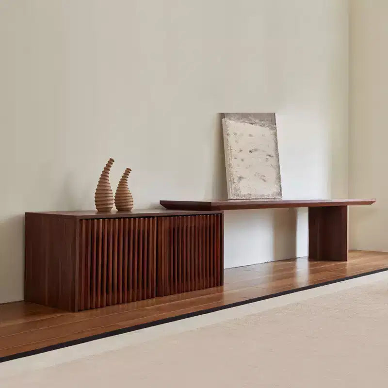 78.7-110Extendable TV Media Console for Up to 55+ Inch,Modern TV Stand,Entertainment Center with Storage