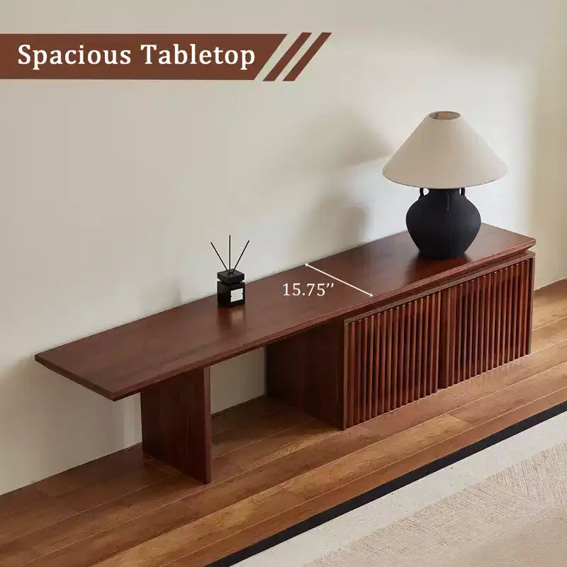 78.7-110Extendable TV Media Console for Up to 55+ Inch,Modern TV Stand,Entertainment Center with Storage