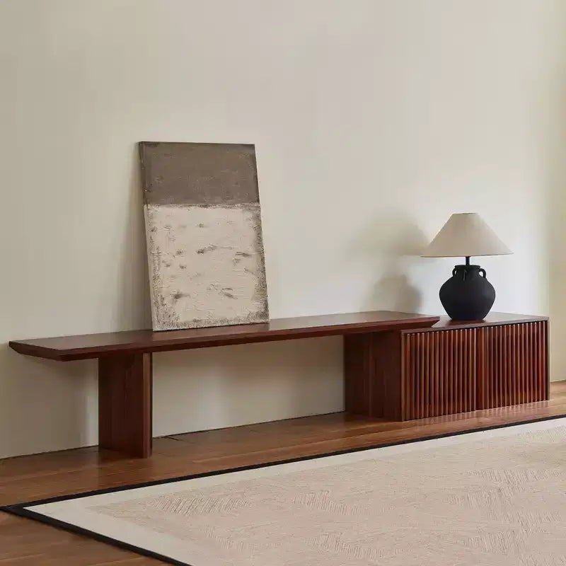 78.7-110Extendable TV Media Console for Up to 55+ Inch,Modern TV Stand,Entertainment Center with Storage