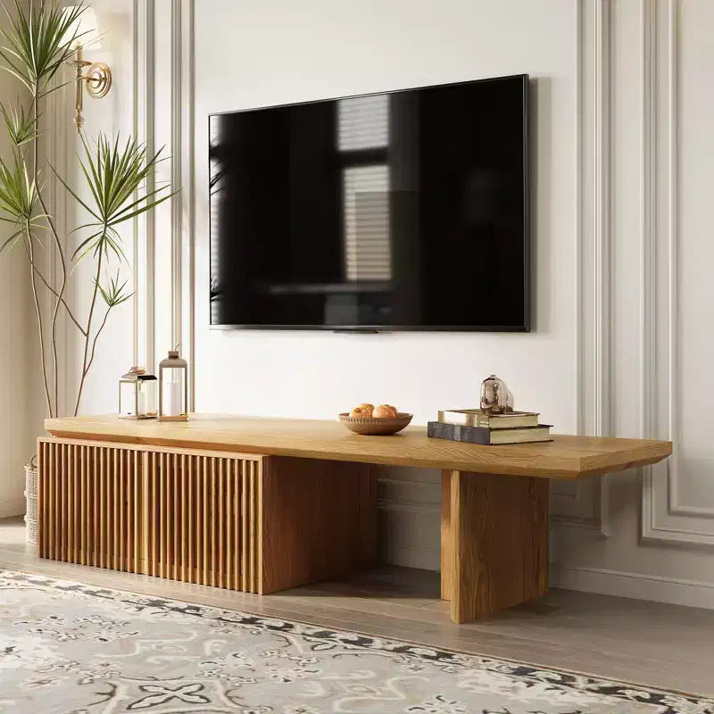 78.7-110Extendable TV Media Console for Up to 55+ Inch,Modern TV Stand,Entertainment Center with Storage
