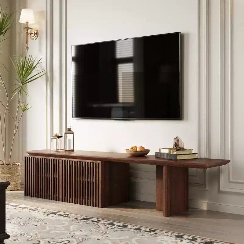 78.7-110Extendable TV Media Console for Up to 55+ Inch,Modern TV Stand,Entertainment Center with Storage
