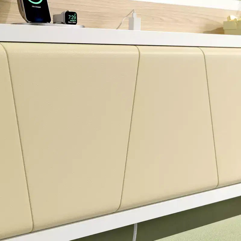 Daybed with Trundle Bed, Bed Frame with Storage Headboard and Charging Station, Sofa Day Bed with Strong Support for Living Room or Bedroom