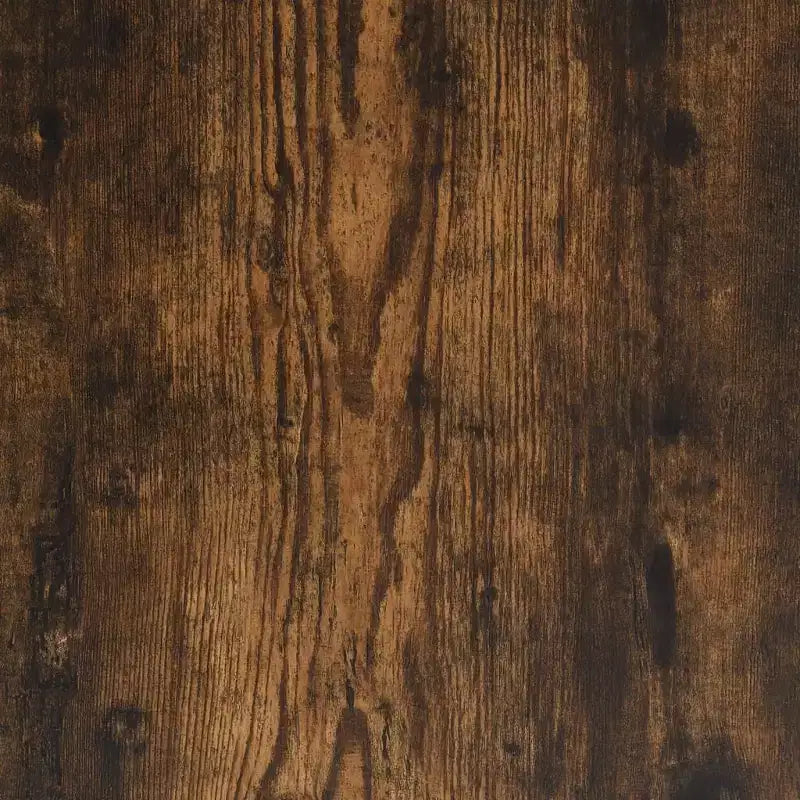 Smoked Oak Engineered Wood Nesting Coffee Tables - Industrial Style, Space-Saving Design for Living Room, Bedroom or Office