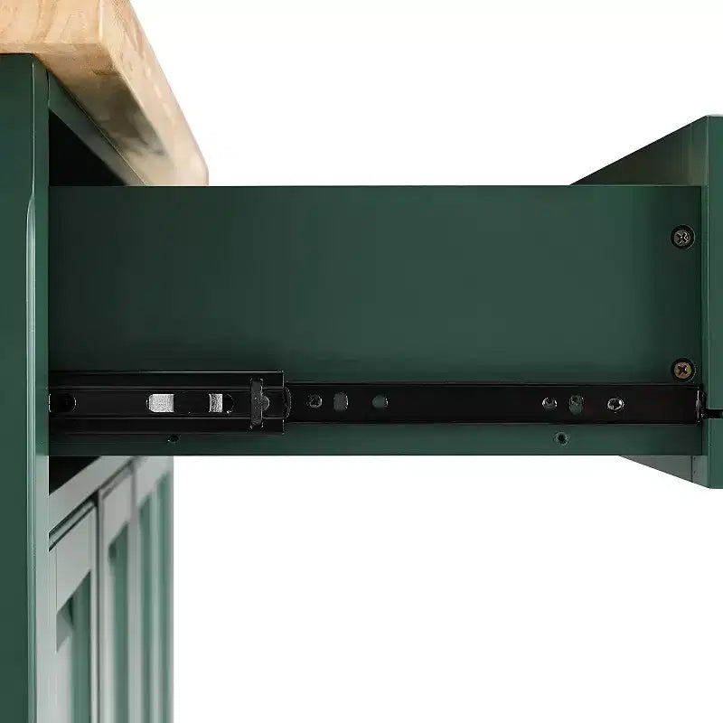 36 in.H Wood Kitchen Islands with 3 Doors and 3 Shelves