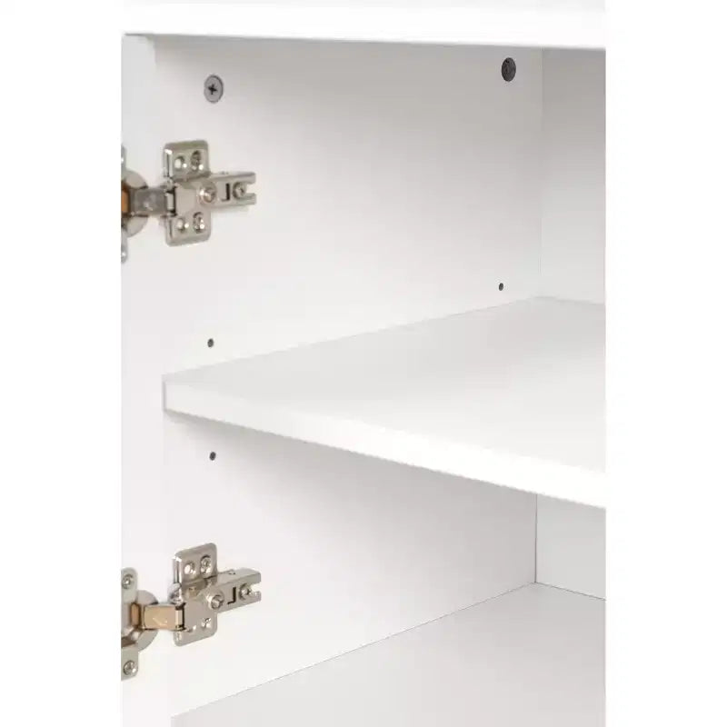 Optimized TV Stand with Arch Door for TVs Up to 78'', Modern Entertainment Center with Hard Wood Legs, Media Console