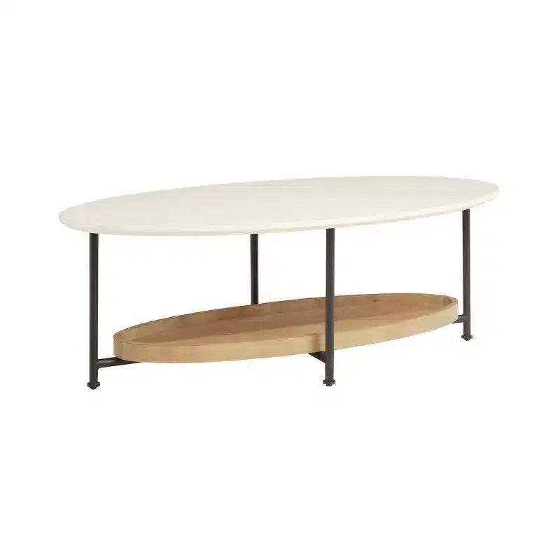 Coffee Table White/Natural