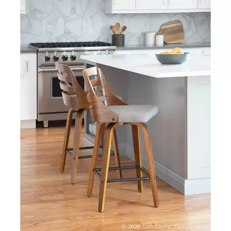 Upholstered Counter Height Barstools