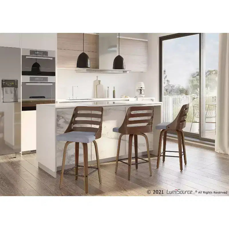 Upholstered Counter Height Barstools