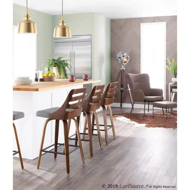 Upholstered Counter Height Barstools