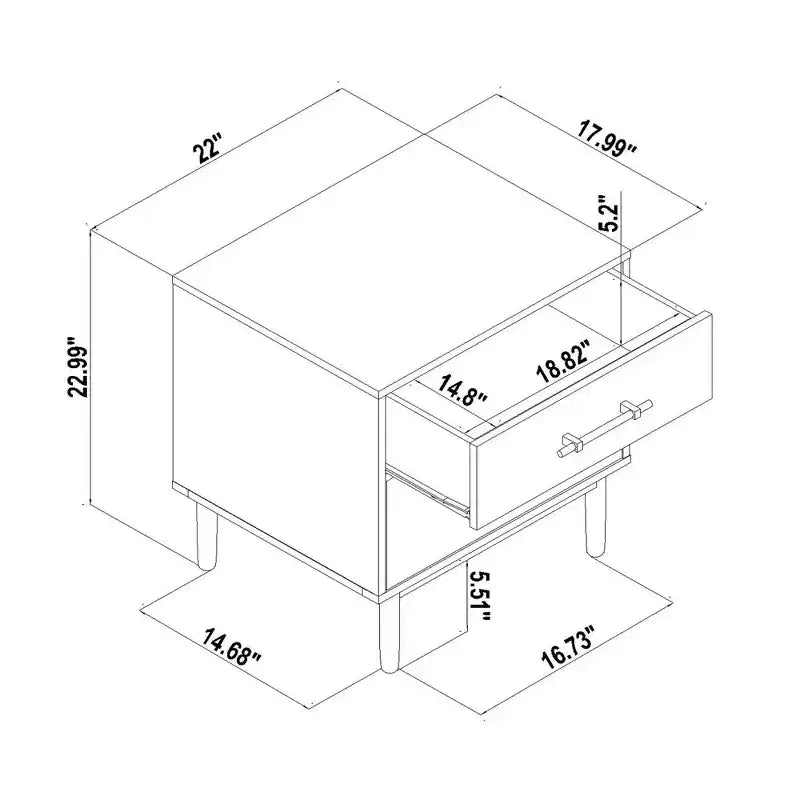 Luxe Nightstand