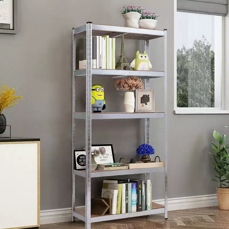 71'' Heavy Duty Storage Shelf Steel Metal Garage Rack 5 Level Adjustable Shelves