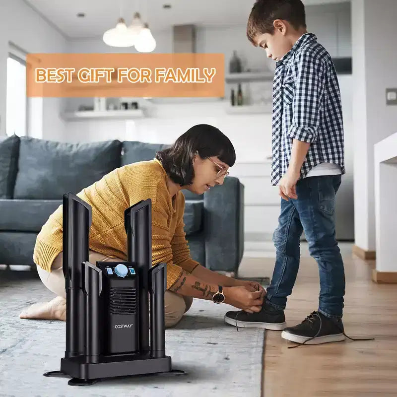 Electric Shoe Boot Dryer 4 Shoes W/ 180 Mins Timer